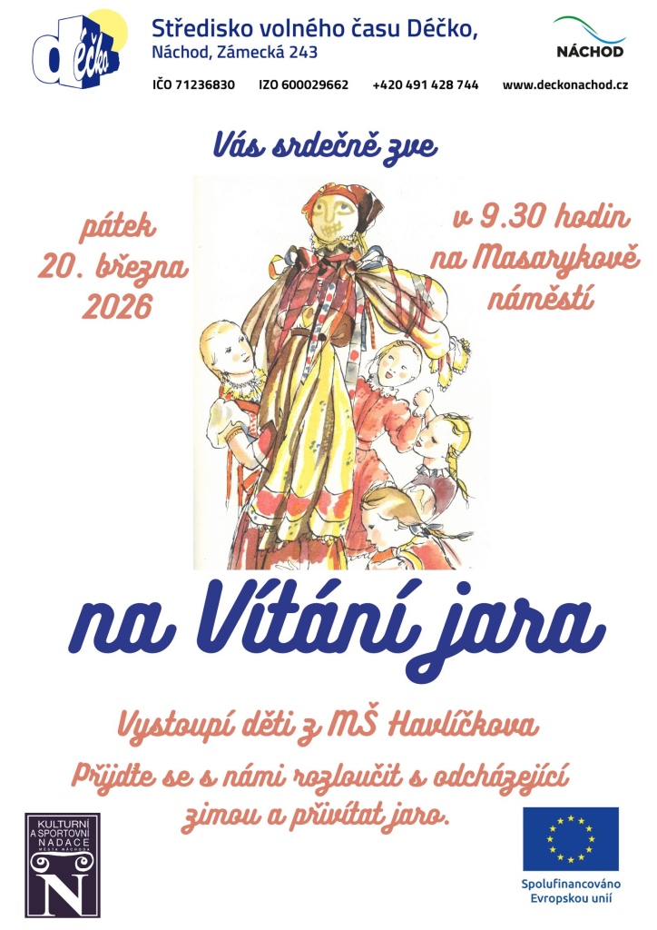 dopolední VÍTÁNÍ JARA