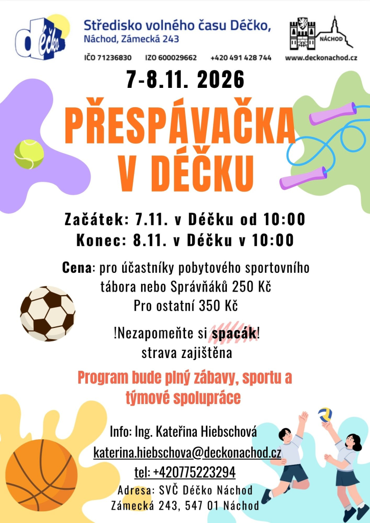 Přespávačka v Déčku