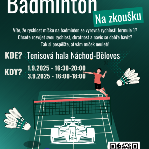 Badminton na zkoušku