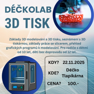 DéčkoLab - základy 3D tisku