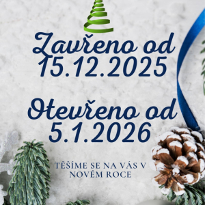 Déčko se zavírá 15.12.2025
