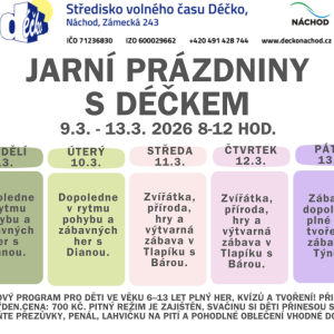 Jarní prázdniny s Déčkem