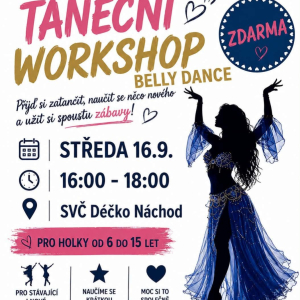 Taneční workshop BELLY DANCE